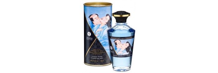 Huile chauffante aphrodisiaque - Frissons de coco 100ml