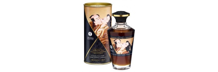 Huile chauffante aphrodisiaque - Latte d'amour 100ml