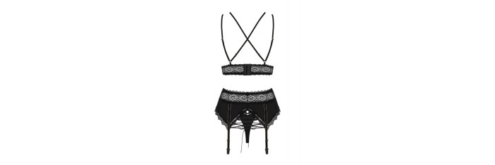 Lolitte Ensemble 3 pcs - Noir