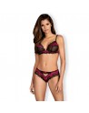 Tulia Ensemble 2 pcs - Noir et Fuchsia