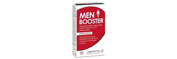 Gel d'érection MenBooster - 6 dosettes 