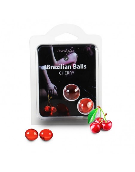 Duo Brazilian Balls Cerise 3385-6