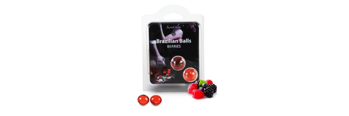 Duo Brazilian Balls Fruit des bois 3385-5