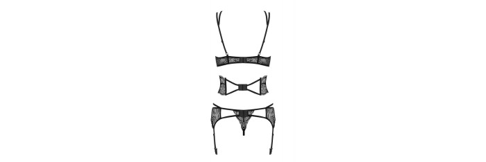 Frivolla Ensemble 4 pcs - Noir
